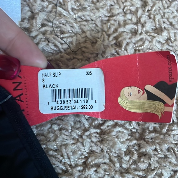 NWT Spanx black half slip - Picture 3 of 4
